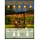 thumbnail image 2 of Cadena de luces Larkvue para exteriores, 23 m, cable blanco, 33 LED IP65, 2 of 5