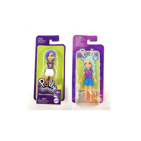 Bundle of 2 | Polly Pocket Impulse 3-inch Doll Collection | HDW48 & HKV81