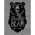 thumbnail image 2 of Sister Bear shirt Baby Boy Girl bodysuit Matching Sibling Outfit Big Little Set Toddler Pink 2T / Baby Aqua 6M (3-6M), 2 of 5