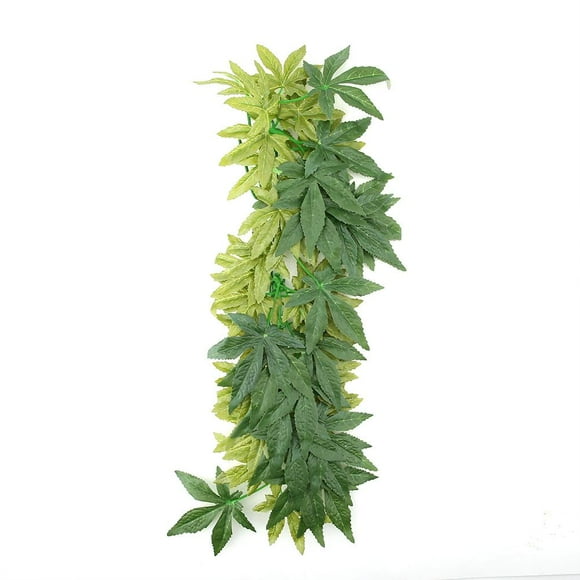 Yosoo Plante Artificielle Verte Fausses Feuilles Aquarium Aquarium Ornements Décor, Décorations Aquarium, Plante Artificielle Aquarium