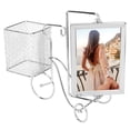 thumbnail image 2 of Picture Frame, Photo Frame, Exquisite Workmanship Sturdy Photo Frame Metal + GlassMetal + Glass for Living Room Decoration Office Desktop Decoration, 2 of 8