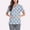 #01 Blue, variant on Easter Womens Scrubs Tops Plus Size Short Sleeve V Neck Working Uniform Cute Bunny Egg Print T Shirt Stretchy Trendy Nurse Pullover Tops, #01 Red 3XL