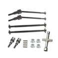 thumbnail image 1 of figatia 4 Pieces RC Car Drive Shaft Upgrade Front Rear Metal Accessories for 16101 16102, 1 of 9