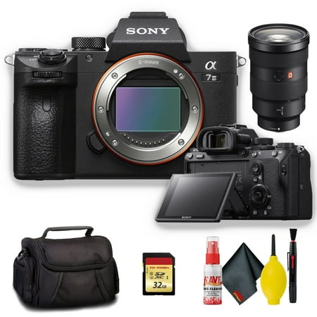 Sony Alpha a7 III Mirrorless Digital Camera with Sony FE 24-70mm F/2.8 GM E-Mount Lens - Standard Kit(International Model)