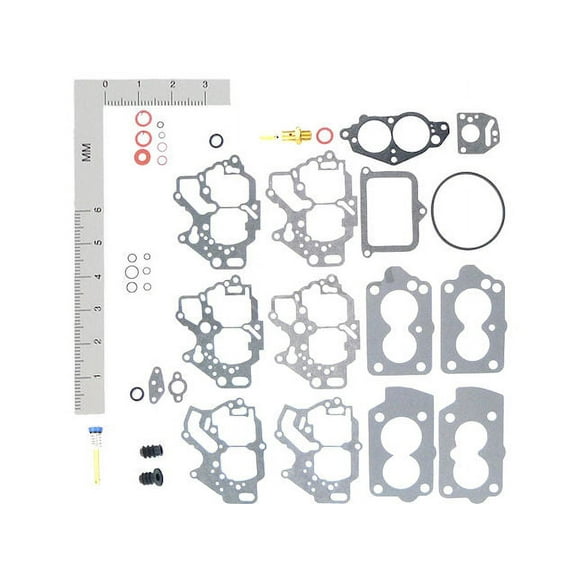 Carburetor Repair Kit - Compatible with 1983 - 1985 Nissan 720 2.4L 4-Cylinder VIN N CARB GAS 1984
