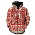 thumbnail image 3 of Sudadera con capucha con cremallera y estampado floral 3D exótico retro para hombre, chaquetas de moda de gran oferta, sudaderas divertidas y geniales, camisetas de hip hop, sudaderas con capucha de c, 3 of 5