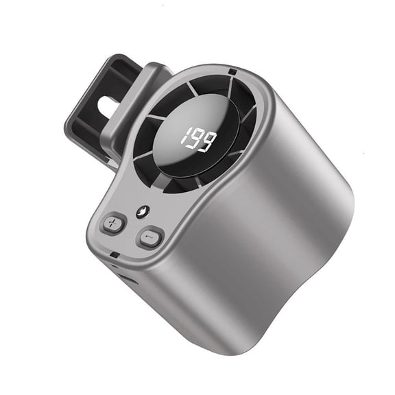 ZELVINN High Speed Mini Fan Waist Clip Multifunctional Stepless Adjustable Speed Desktop Clip Car Air Vent Fan