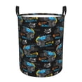 thumbnail image 6 of Picia Cool Off-Road Vehicle Large Laundry Basket, Waterproof, Freestanding Laundry Hamper, Collapsible Tall Clothes Hamper with Extended Handles-Medium, 6 of 8