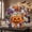 Purple, variant on Halloween Pumpkin Diy Diamond Art Craft Hanging Wreath Kit, 3d Sparkling Pumpkin Shaped Diamond Pearl Art Craft Set, Decor for Wall Front Door Porch Indoor Wall Window Holiday Party Decoration