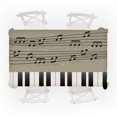 thumbnail image 5 of JHGoosa Piano Music Pattern Table Cloth Rectangular Tea Table Cover Dining Home Decor Home Textile Necessities(Clearance), 5 of 5