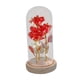 thumbnail image 2 of Rosa romántica de amor con flor preservada en cúpula de cristal para mamá, regalo de San Valentín Rojo, 2 of 9