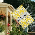thumbnail image 3 of Spring Summer Multicolored Flower Leaves Garden Flag 28x40 Inch Double Side for Outdoor Courtyard Garden Decor Flowers Welcome Holiday Flag for Outside Decoration, 3 of 6