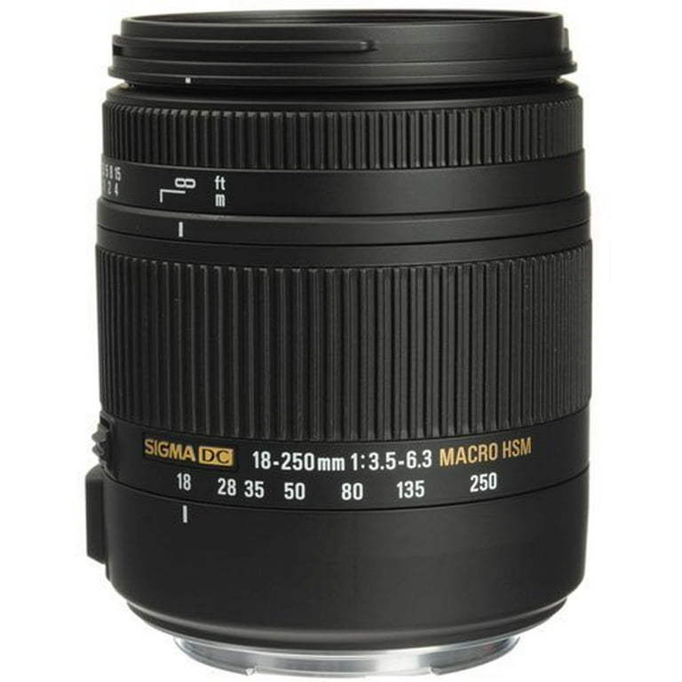 Sigma 18-250mm f3.5-6.3 DC MACRO OS HSM for Canon Digital SLR