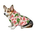 thumbnail image 6 of Uemuo Watermelon for Winter Dog Hoodie Sweatshirts with Pockets Warm Dog Clothes for Small Dogs Chihuahua-Medium, 6 of 8