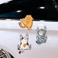 thumbnail image 3 of Scratch Cats Vinyl Car Sticker, Three Cats Scratch Cover Funny Bumper Decal, 3 of 5
