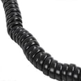 thumbnail image 5 of 9.3" Black Rj9 Telephone Modem Coiled Cord Cable - Phone Accessories, 5 of 5
