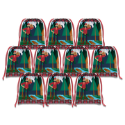 Lumberjack Drawstring Tote Bag (10 Pack)