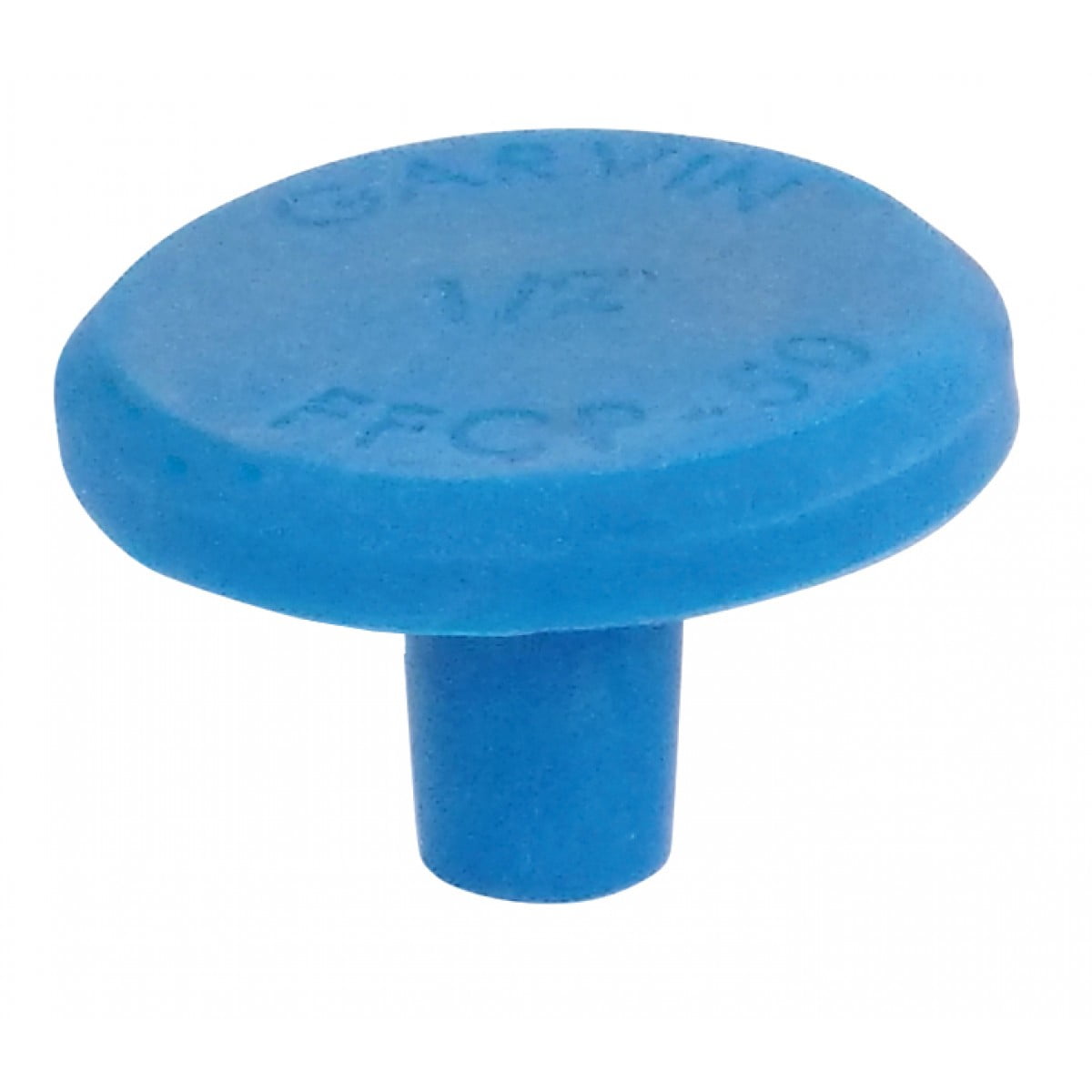 10 Pcs, Blue Rubber Flat Floor Conduit Plug, For 1/2 In. Emt