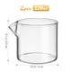 thumbnail image 5 of 2 jarras pequeñas de vidrio para leche, tazas de café, vasos de leche, recipientes para leche, 5 of 8
