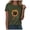 AG, variant on vigerkar Women's Sunflower Graphic T-Shirts Boho Wildflowers Tee Tops Summer Vintage Short Sleeve Casual Holiday Tops (White, 3XL)