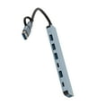 thumbnail image 5 of USB C Docking Station, Type C Hub 7 Ports Aluminium Alloy For PC Phone, 5 of 5