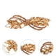 thumbnail image 4 of 2 pinzas para el pelo con diamantes de imitación, pasadores brillantes para el pelo, accesorios para el pelo de boda para novias, pinzas pequeñas con hojas, horquillas para el pelo de novia, 4 of 7