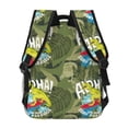 thumbnail image 4 of Balery Surfing Dinosaur Mochila Escolar Impresa, Mochila Ligera para Viajes Casual, Mochila Duradera y Cómoda Multifuncional, Mochila para Laptop-One Size, 4 of 5