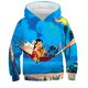 thumbnail image 1 of Ropa para niños de 4 a 14 años, sudaderas con capucha de punto, ropa de primavera, sudaderas para niñas, camisetas bonitas de manga larga con cuello redondo, sudaderas con capucha de moda de punto 8T Gao Jinjia LED, 1 of 2