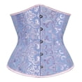 thumbnail image 1 of Prolriy Corset Shapewear Ropa interior Corsés Talla Moda Traje Plus Mujeres Shapewear con ballenas Shapeware Entrenador de cintura para mujeres Fajas para mujeres Body Shaper Azul S, 1 of 4