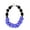 Blue, variant on Retro Bohemian Beaded Necklace Multilayer Resin Jewelry Festival Accessory Skin Friendly Ethnic Designs