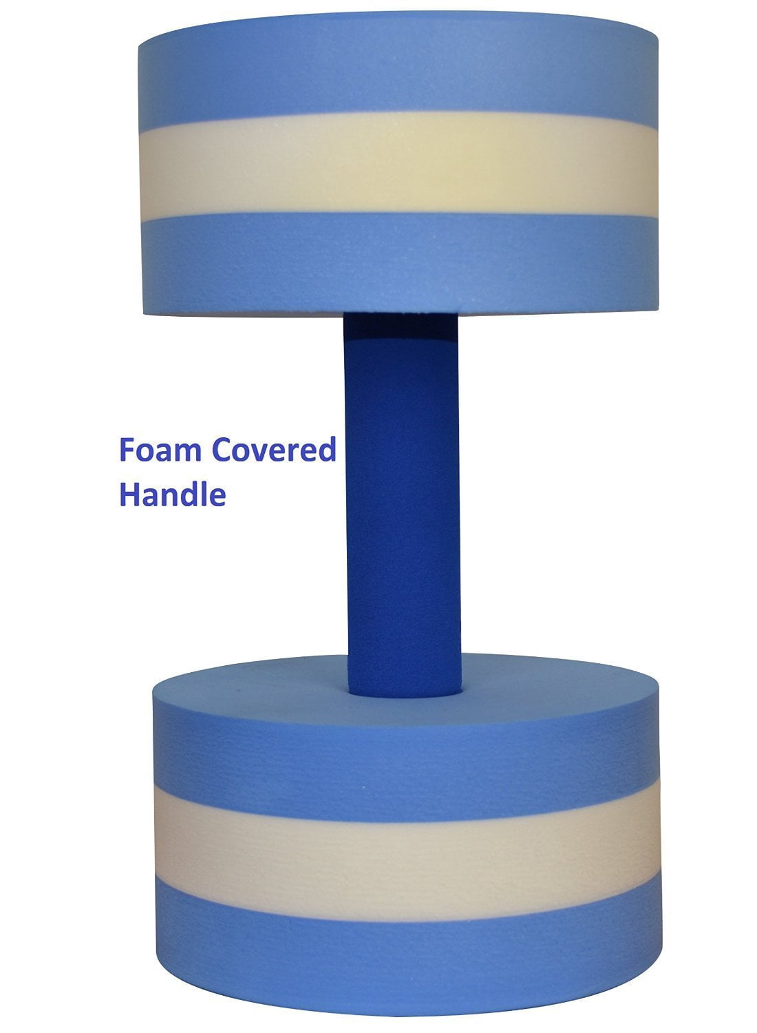 Aqua Dumbbell Set - Provides Resistance For Water Aerobics Fitness and Pool Exercises - 1 Pair - 3 Sizes Available -Medium