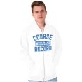 thumbnail image 5 of Mulligan Record Funny Golfer Golfing Zip Up Hoodie Men's Women's Brisco Brands X, 5 of 6