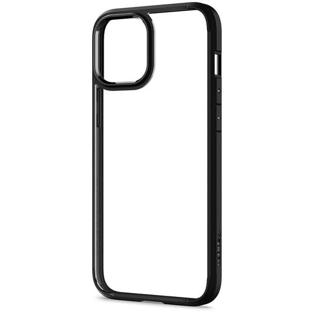 Funda de teléfono Spigen Ultra Hybrid para iPhone 12/12 Pro - Negra