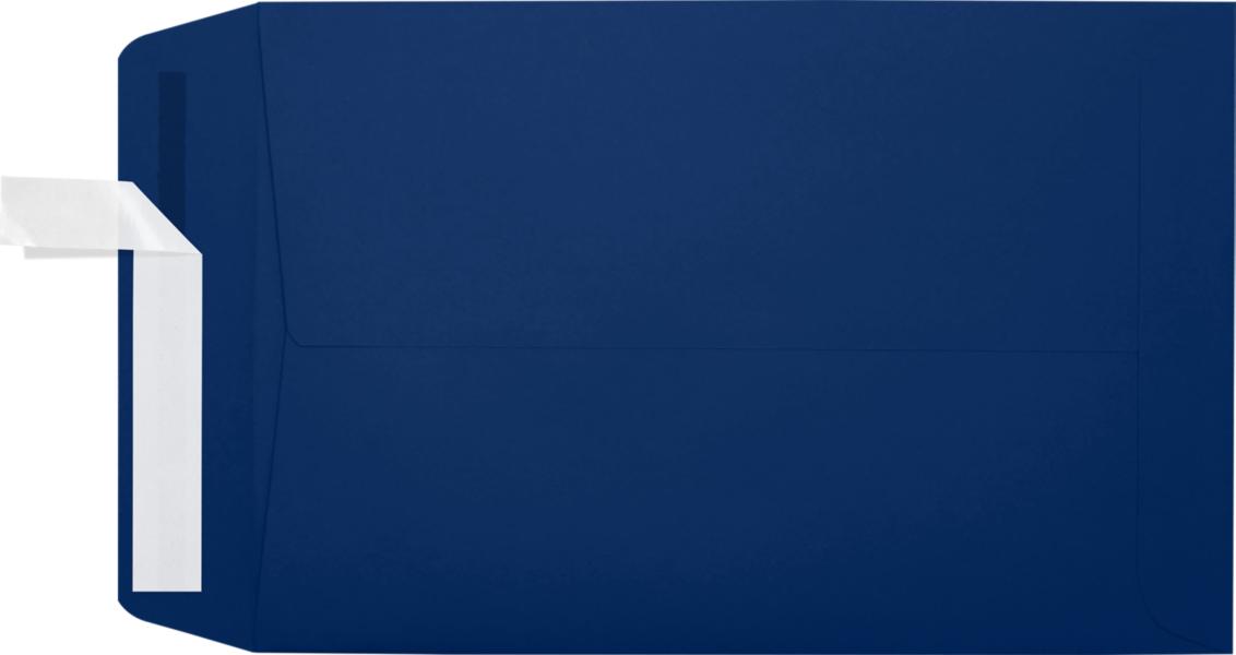 LUXPaper 6 x 9 Open End Envelopes, Navy, 50/Pack