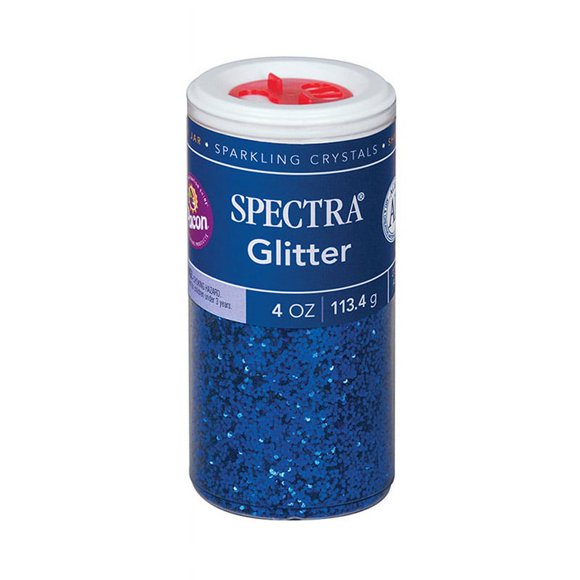 Spectra® Glitter, Blue, 4 oz, 1 Jar
