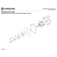thumbnail image 4 of Kingston Brass KS3048EX Elinvar Single-Handle Three-Way Diverter Valve with Square Trim Kit in Brushed Nickel, 4 of 7