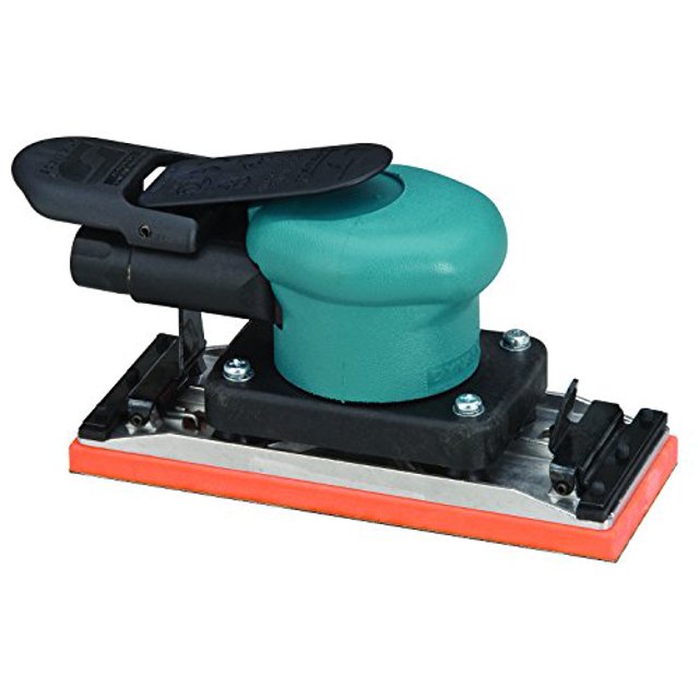 Dynabrade 58507 Dynabug II Orbital Sander, Non-Vacuum with Clips, 2-3/4-Inch 70mm Width by 7-Inch 178mm Length