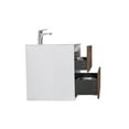 thumbnail image 3 of SERA Fleur Bathroom Vanity Walnut, 3 of 7
