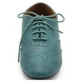 thumbnail image 3 of Ollio Women's Shoes Classic Lace Up Dress Low Flat Heels Oxfords M1914, 3 of 6