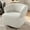 Beige, variant on Beige 360-degree Swivel Reading Chair. Fabric. Comfortable . Strong Wood Frame. Fully Assembled And Enjoyable Accent Lounge Chair - 360° Spin Firm Supportive Foam