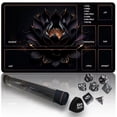 thumbnail image 1 of MTG Playmat Extalas TCG con tubo de almacenamiento y 7 dados Black Lotus, 1 of 6