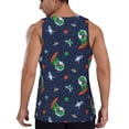 thumbnail image 2 of Sigee Dinosaur Astronaut for Men's Workout Tank Top, Athletic Gym Sleeveless Shirt - Quick Dry, Lightweight, Breathable Large, 2 of 9