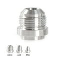 thumbnail image 1 of 2 Pieces Aluminium Alloy Auto Fuel Line Adapter Line Adapter Detachable Leakproof Replacement Automotive Water Air Fitting Accessories AN10, 1 of 9