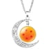 thumbnail image 3 of Collar con colgante de luna de GEMA de tiempo de Dragon Ball, accesorios periféricos de Anime clásicos, regalos de vacaciones, 3 of 5