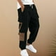 thumbnail image 2 of Pantalones cargo para hombre para exteriores - Estilo jogger de pana - Poliéster, bolsillos utilitarios, tallas S-XXL, 2 of 6