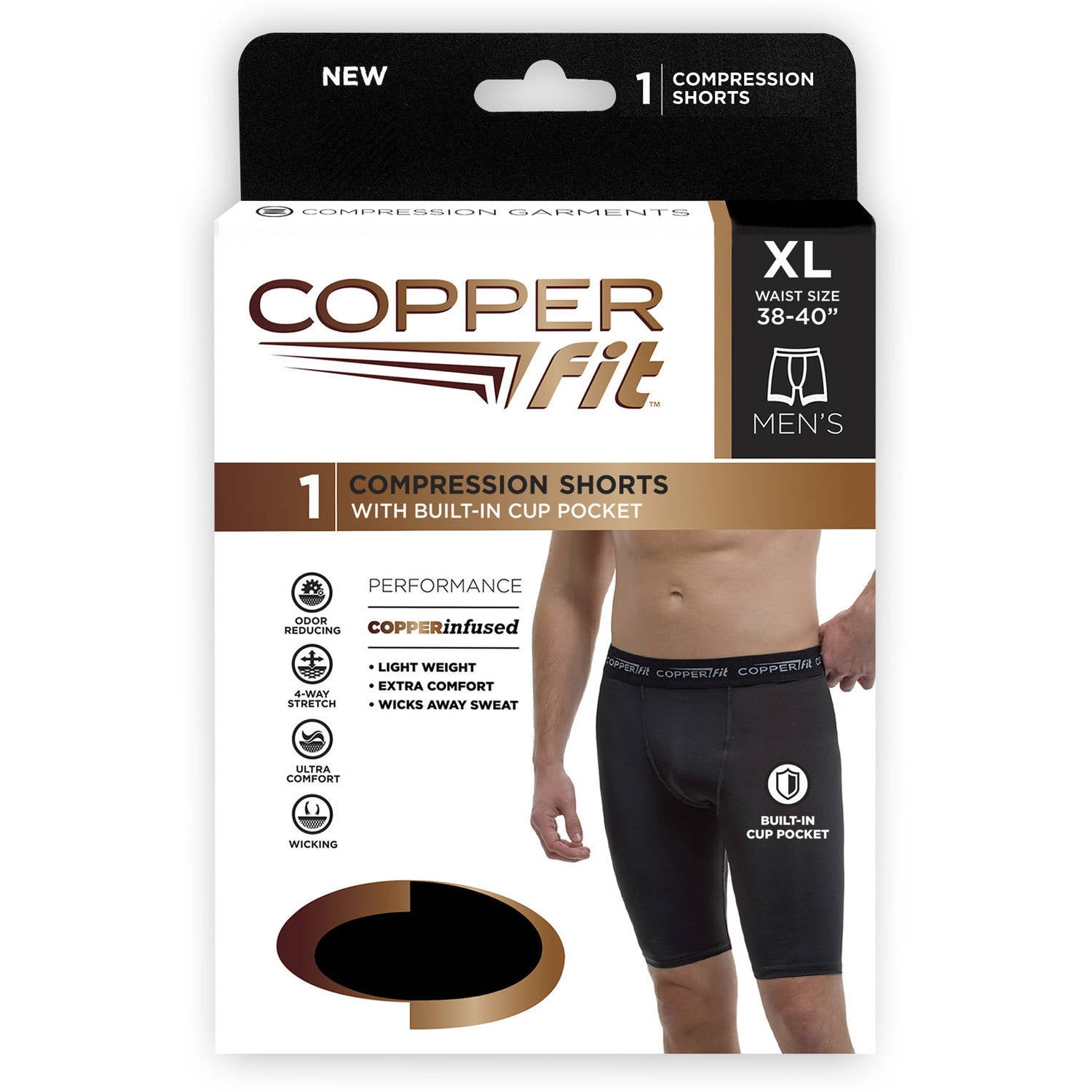 copper fit compression boxer briefs