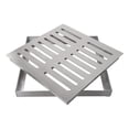 thumbnail image 1 of Stainless Steel Outdoor Drain Grate with Enhanced Design for Clog Prevention, 1 of 9