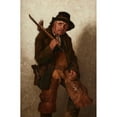 thumbnail image 3 of John George Brown 13x18 Black Modern Framed Museum Art Print Titled - He Toils at Eighty (1884), 3 of 5