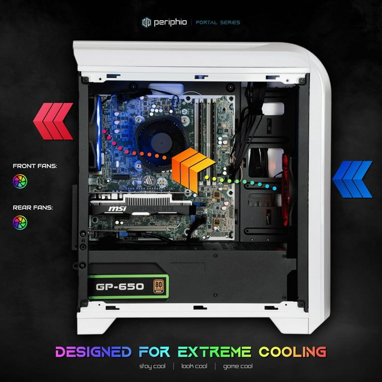 Periphio Warp Gaming PC AMD Ryzen 5600G, Radeon Vega 7, 16GB