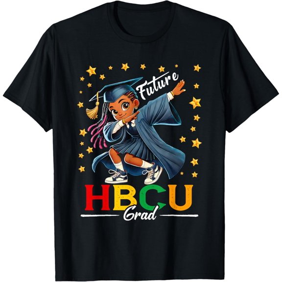 Future HBCU Grad History Black Graduation HBCU Adult T-shirt